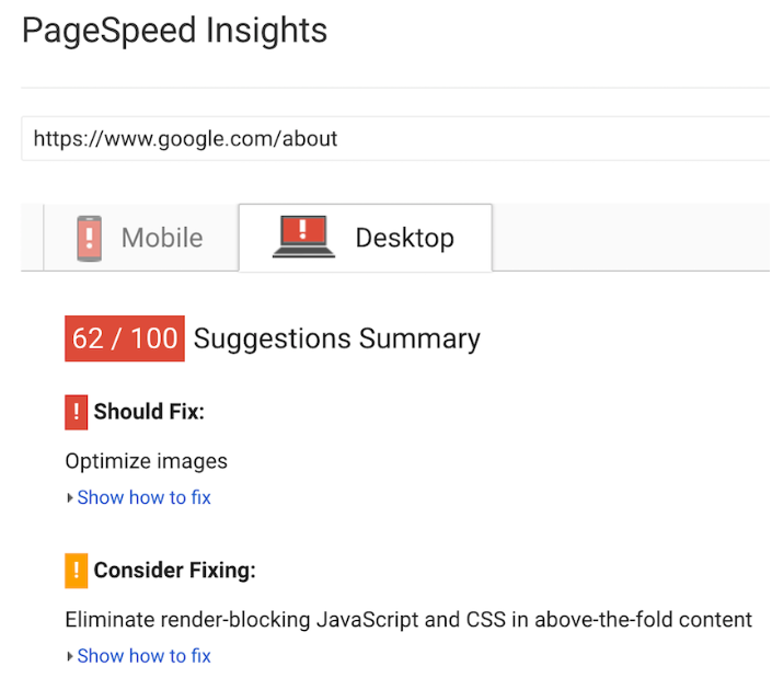 SEO-KPI Google About